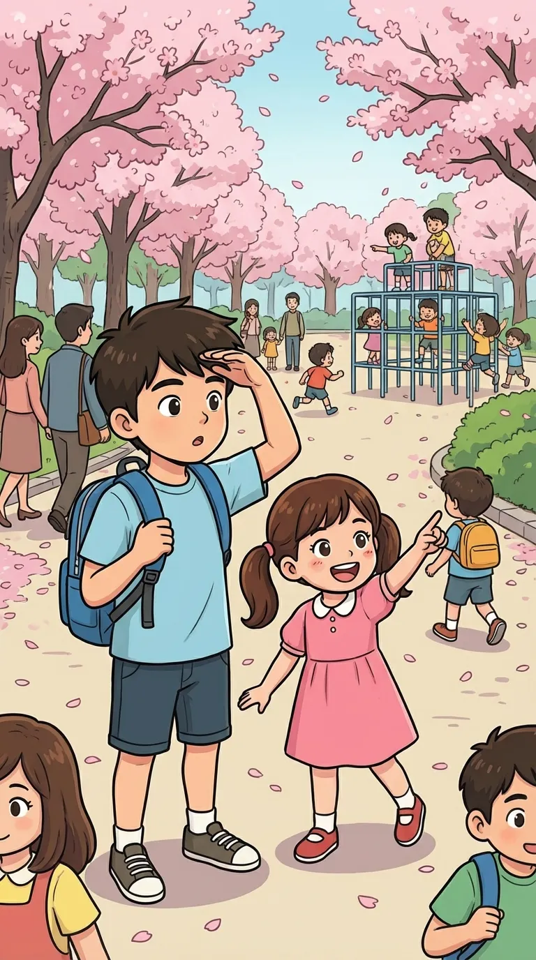 探す