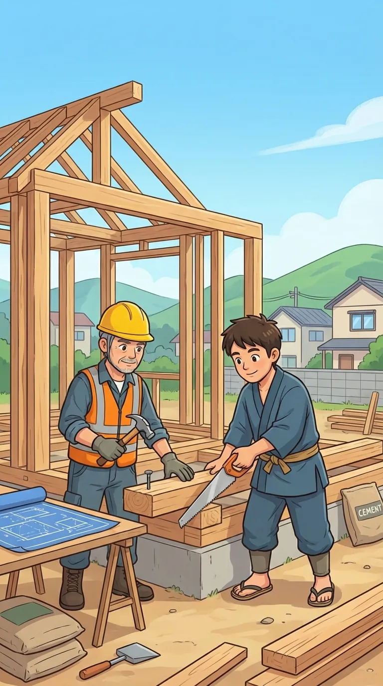 建てる
