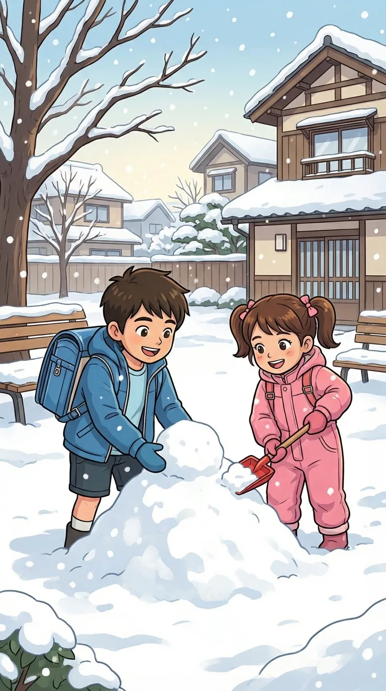 積もる