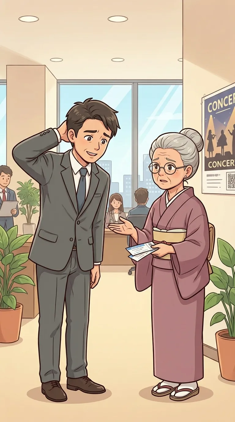 断る