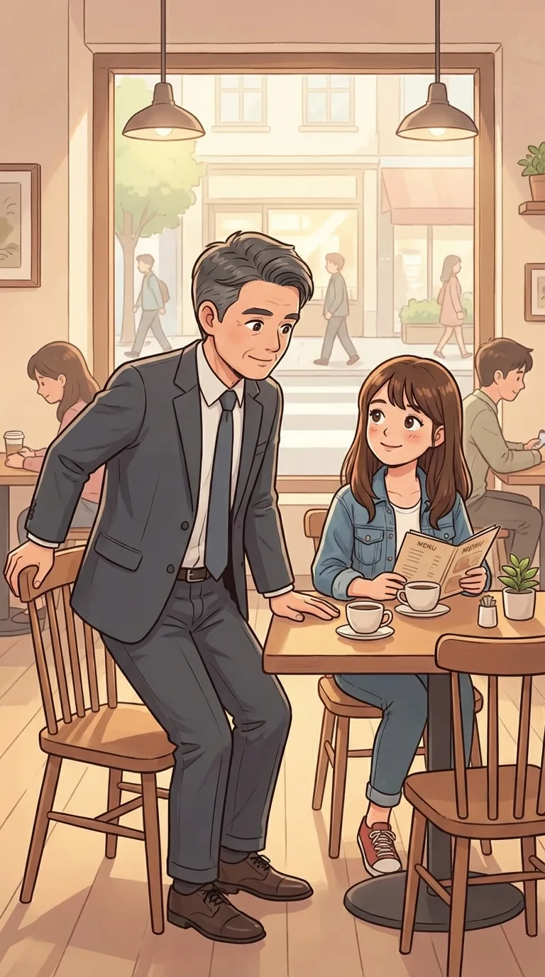 앉다