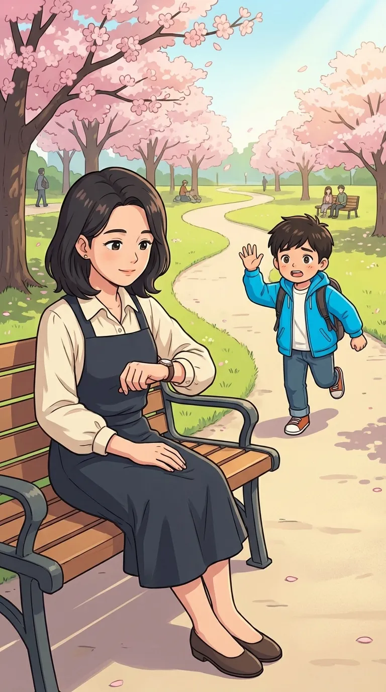 기다리다