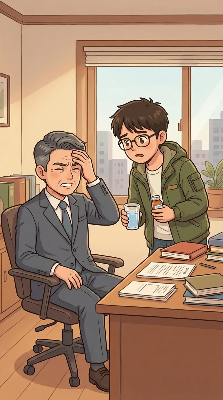 아프다