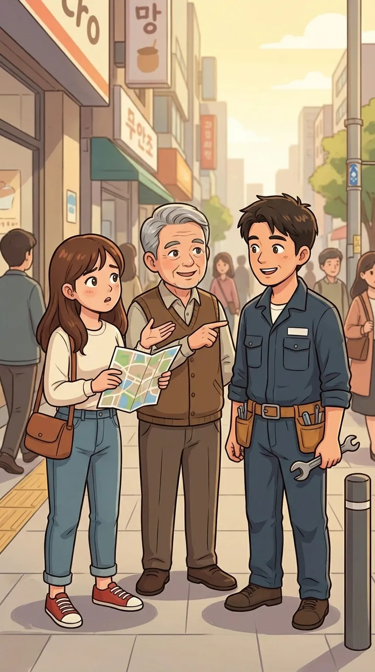 물어보다