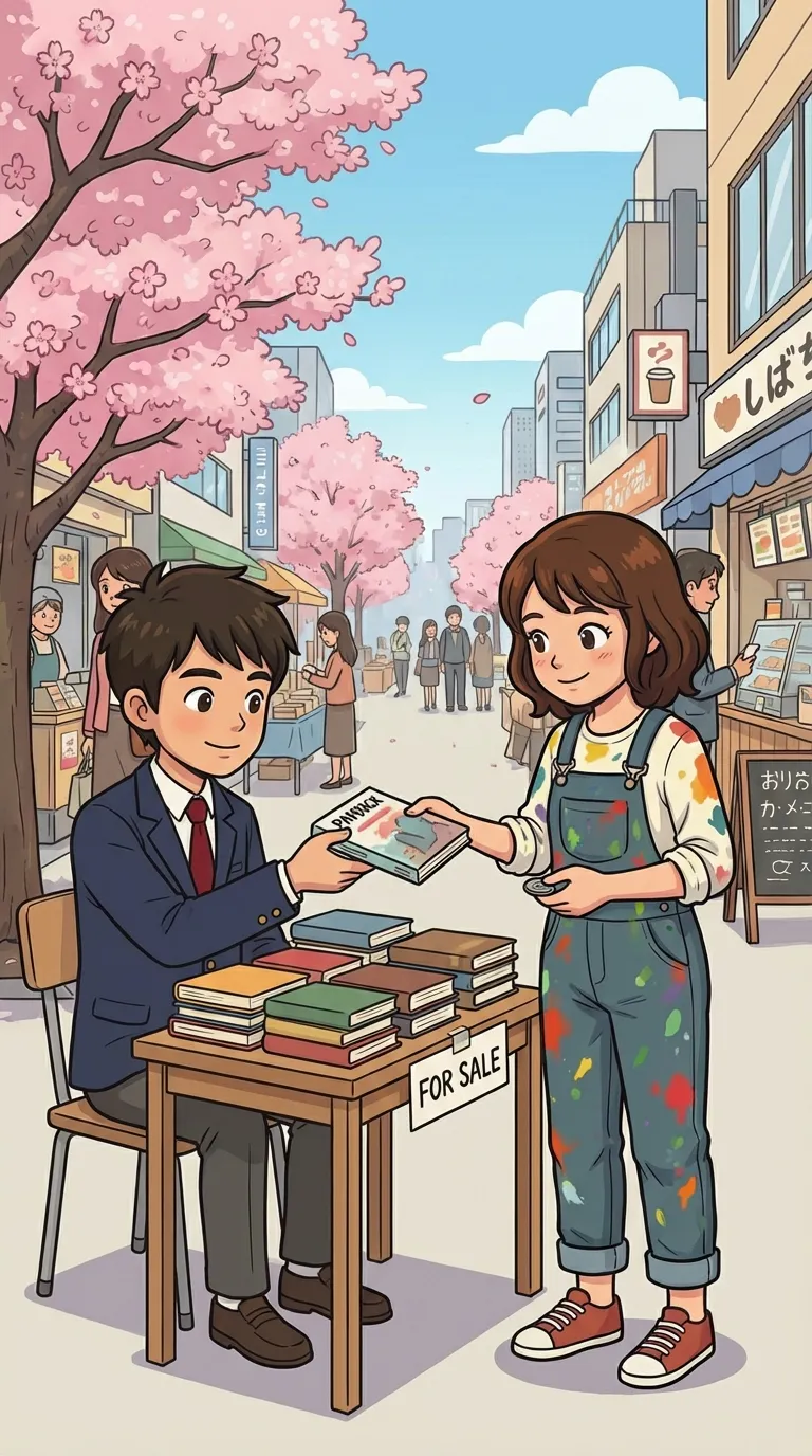 売る