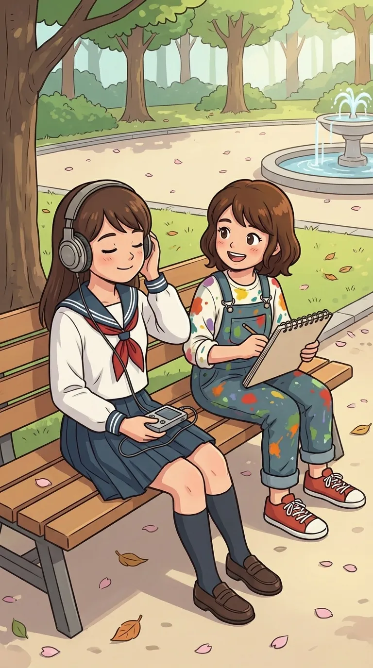 聞く