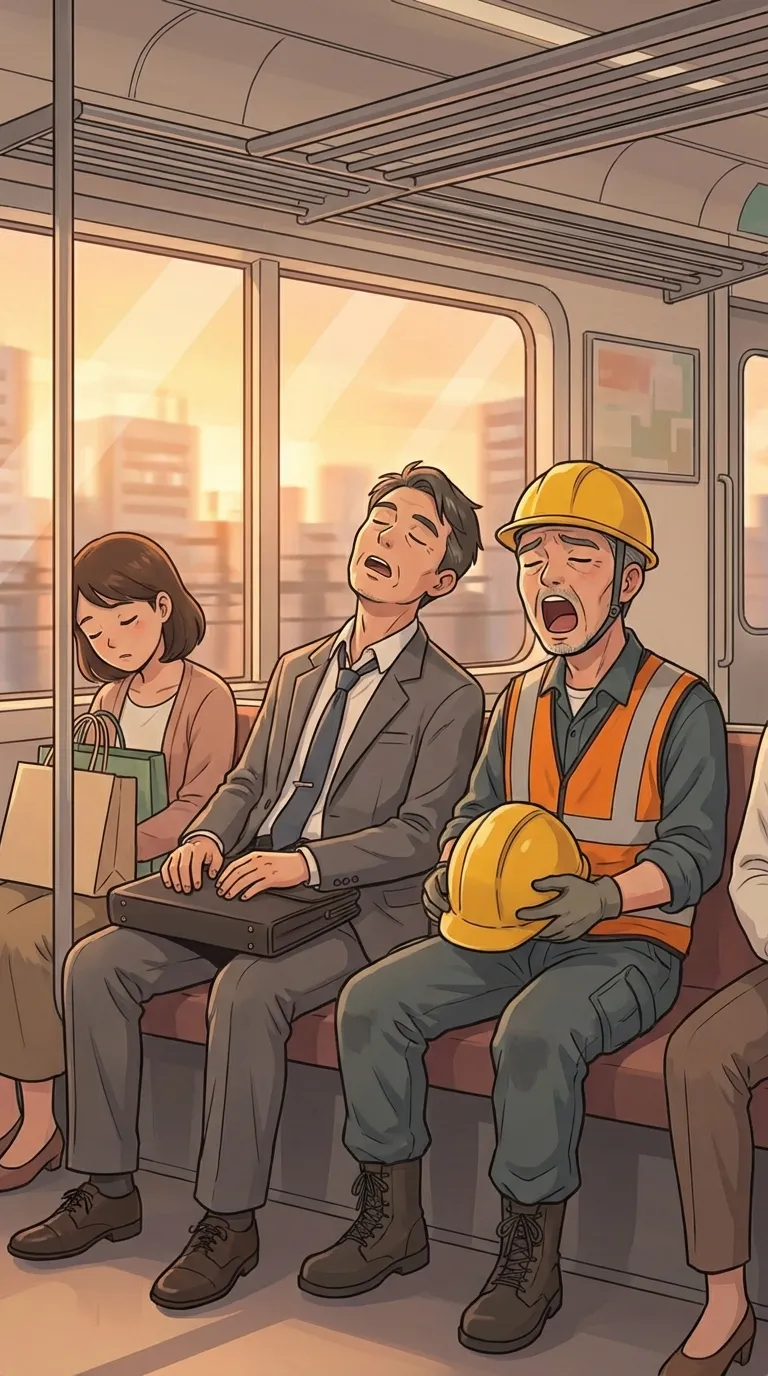 疲れる