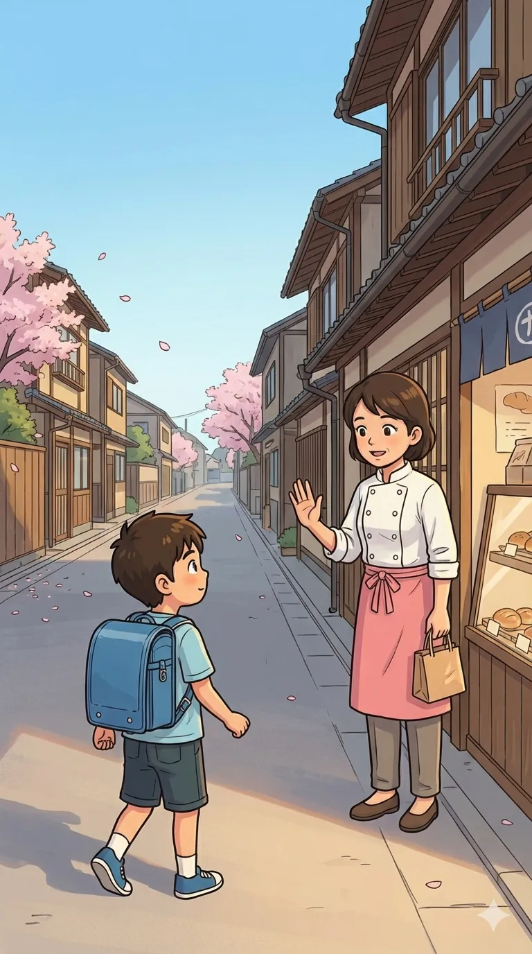 待つ