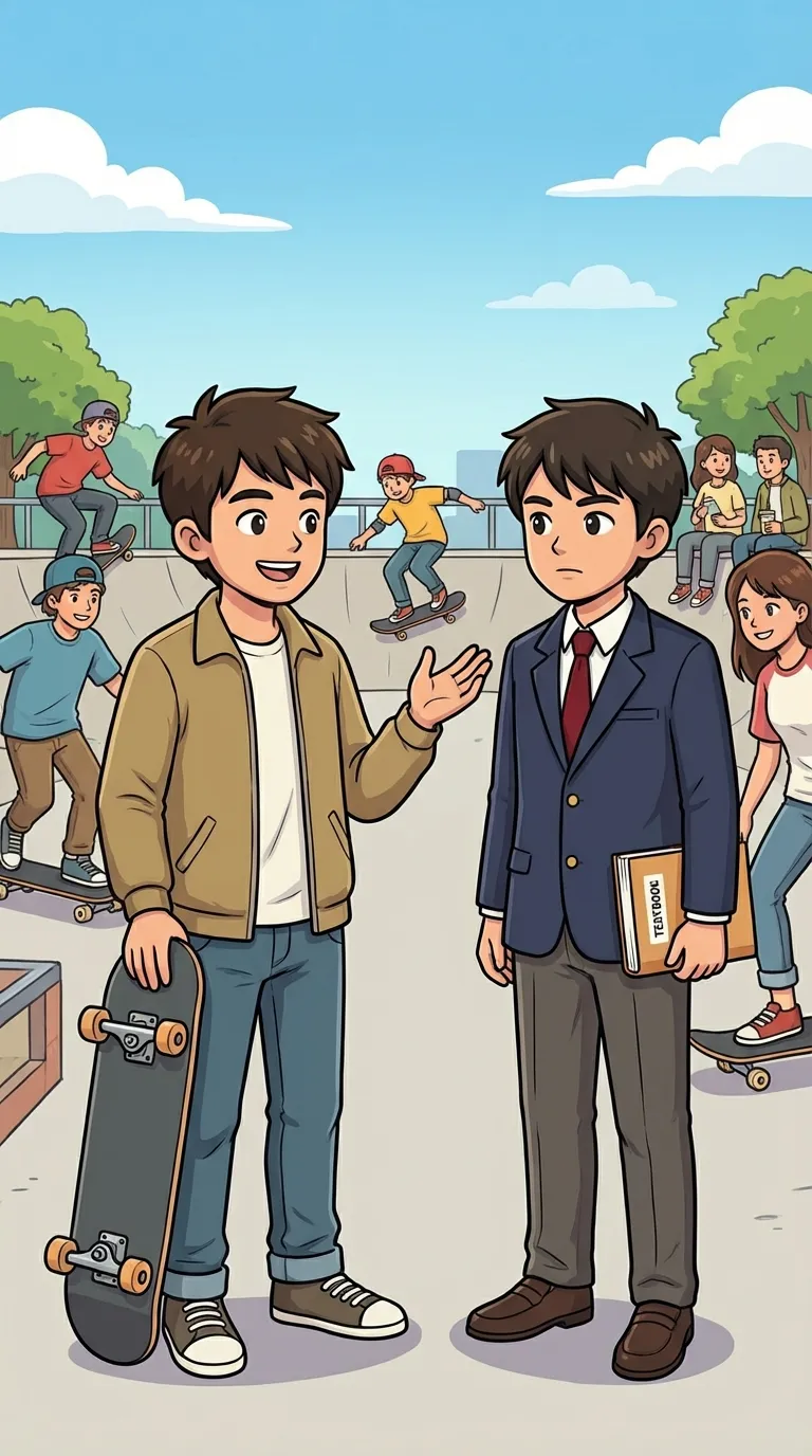 若い