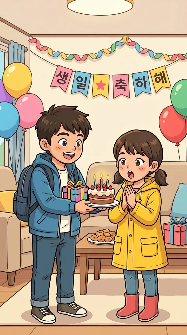 축하하다