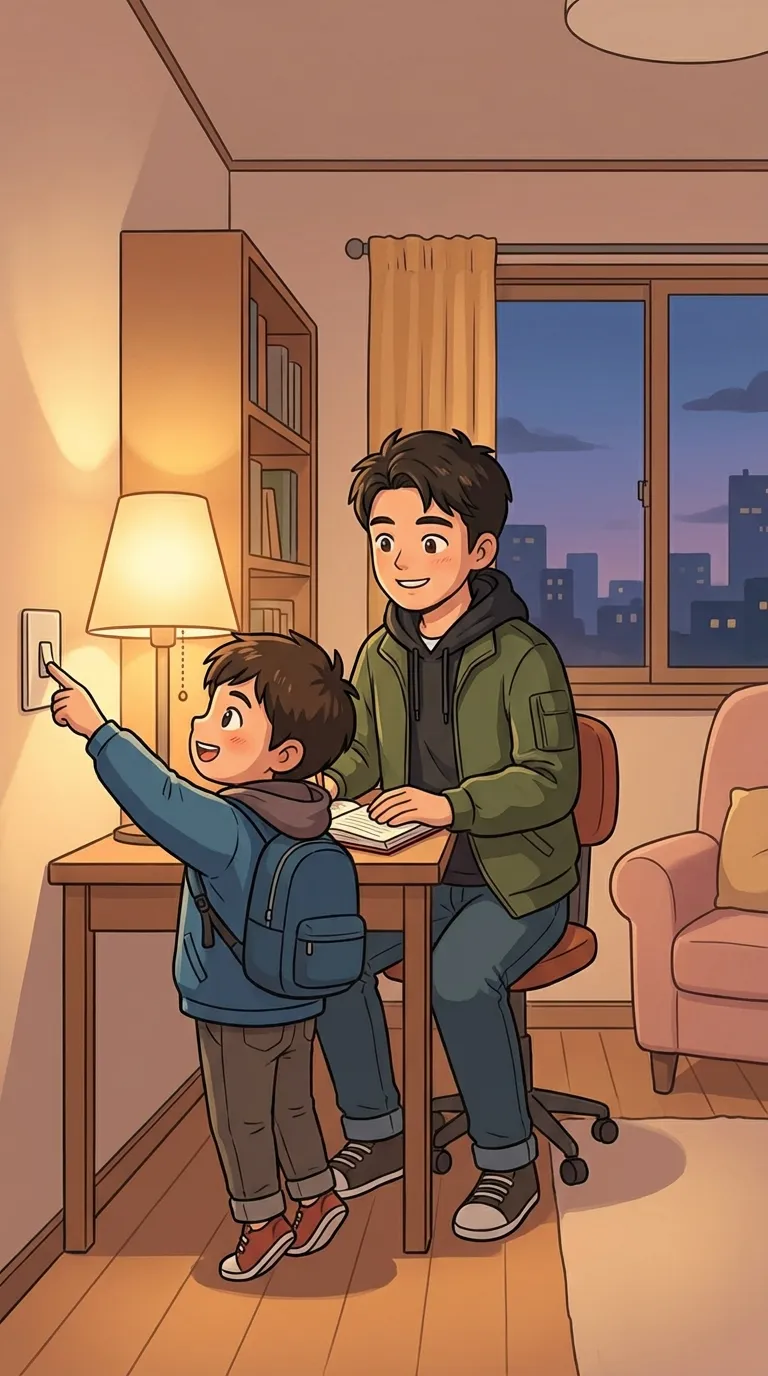 켜다