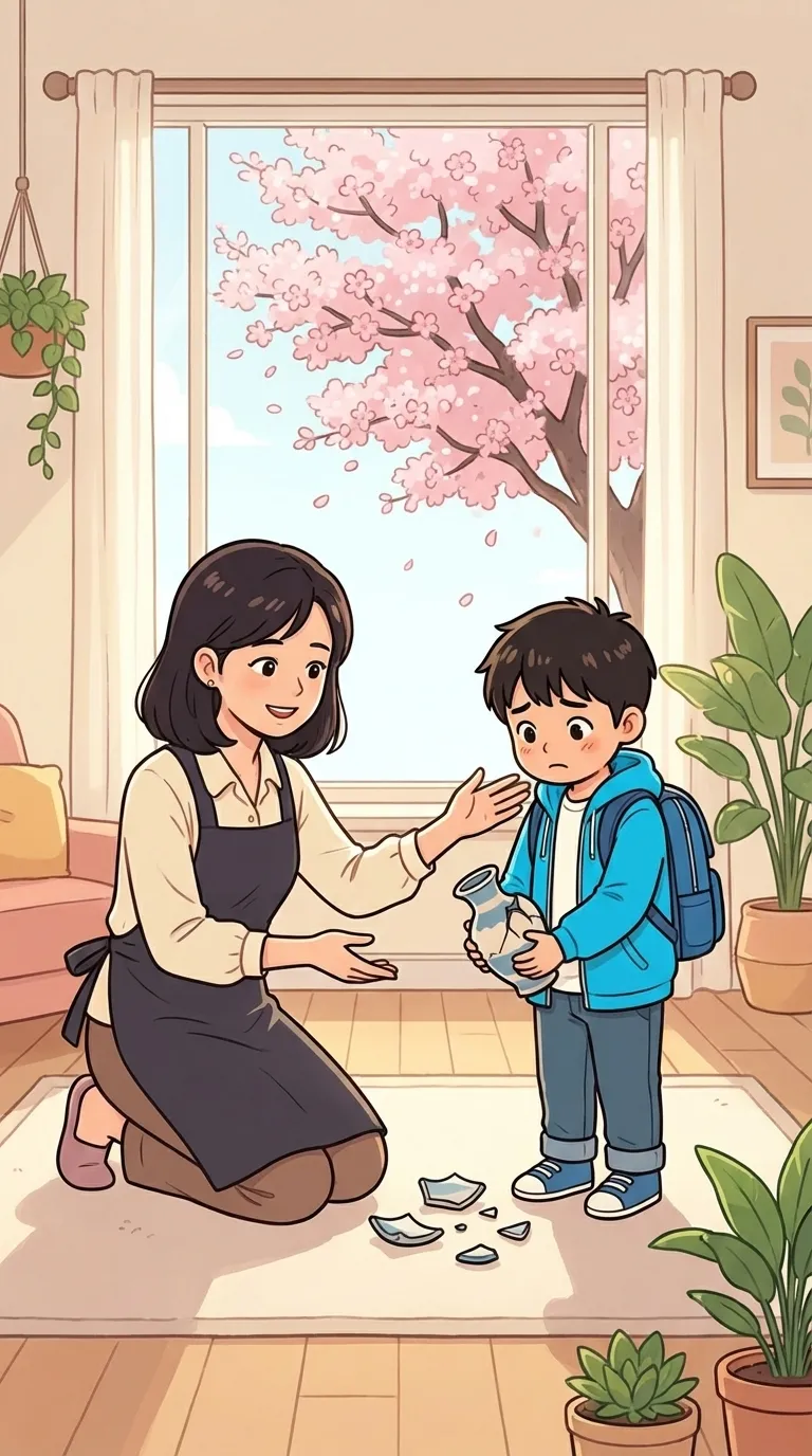 화내다