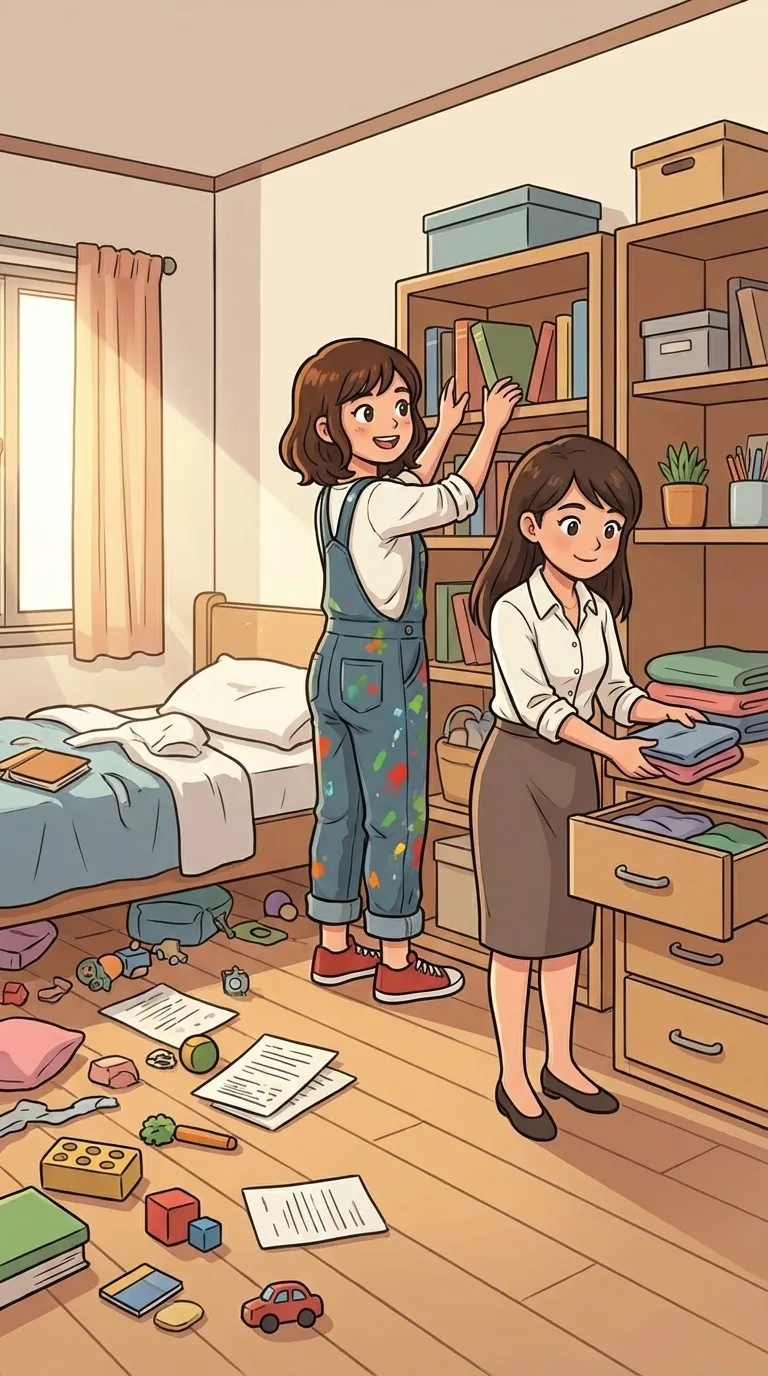 片付ける
