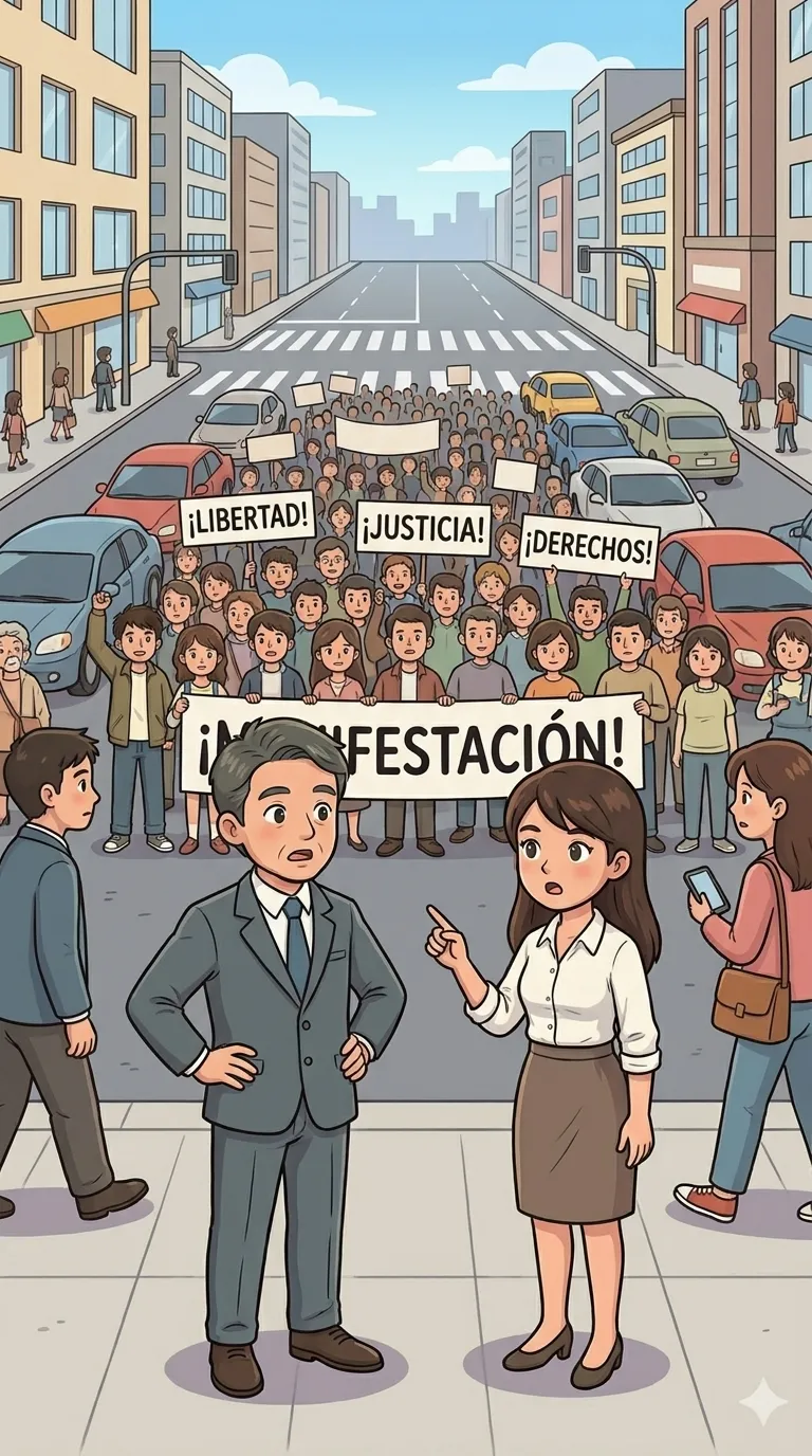manifestación