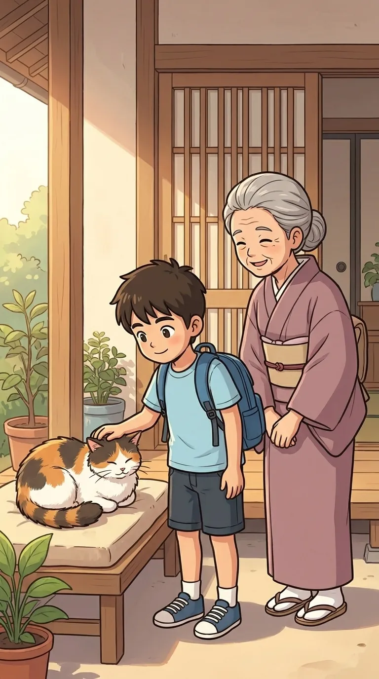 触れる