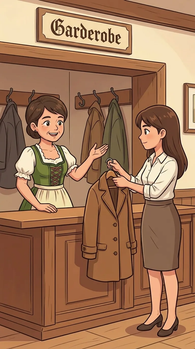 die Garderobe