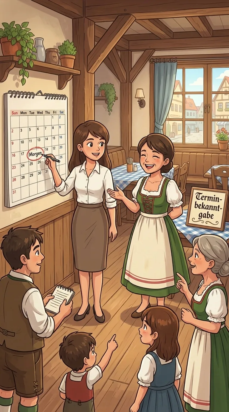 bekannt geben