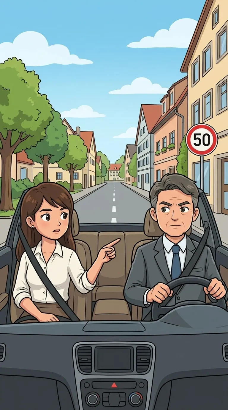 die Geschwindigkeitsbeschränkung