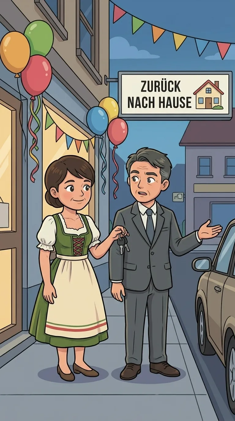 zurück- (fahren