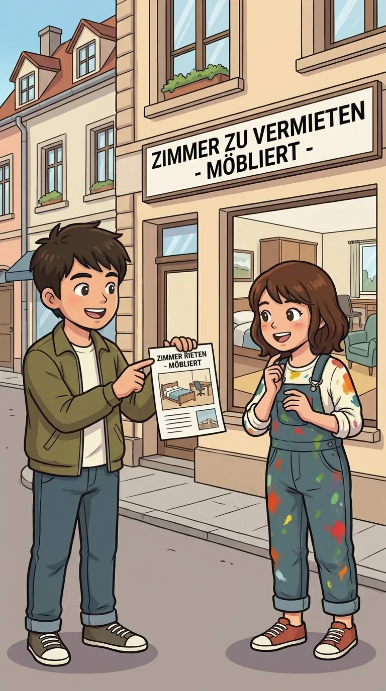 möbliert
