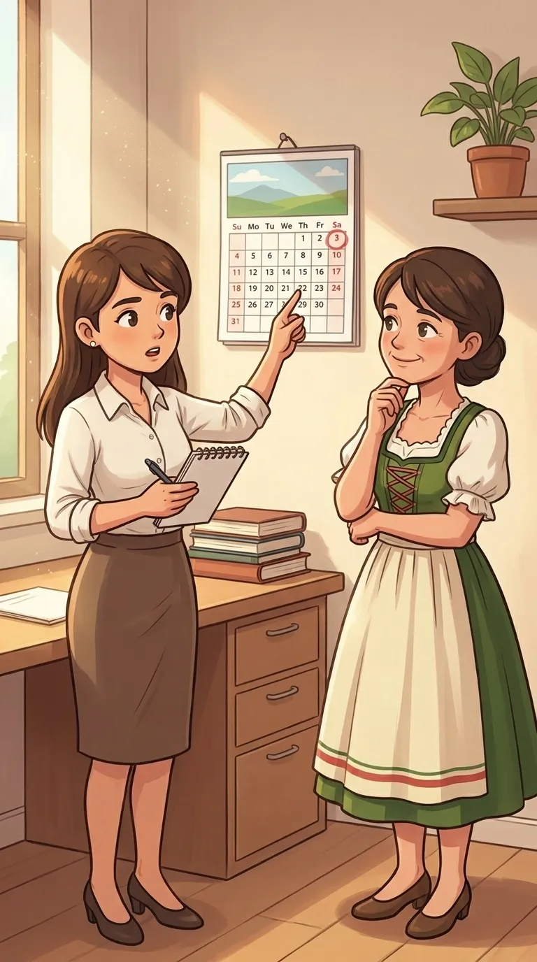 Bescheid geben
