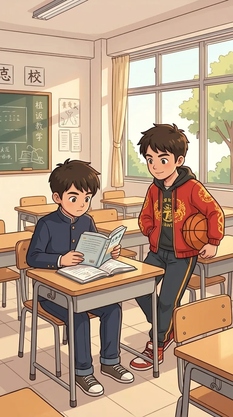 男生