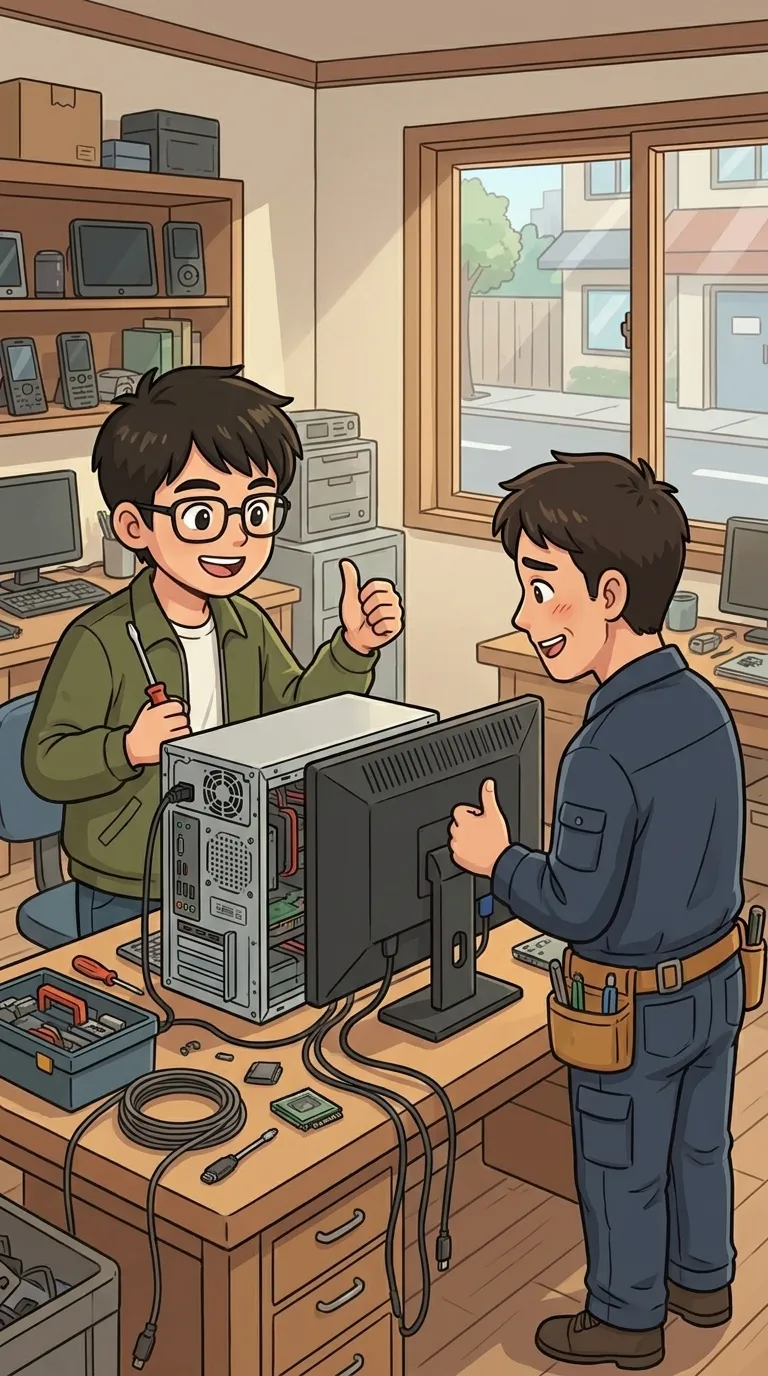 고치다