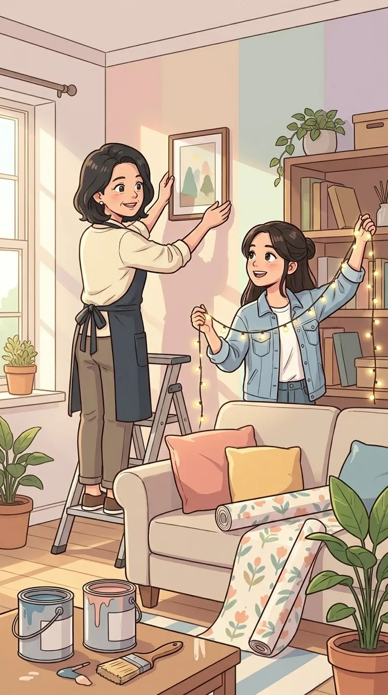꾸미다