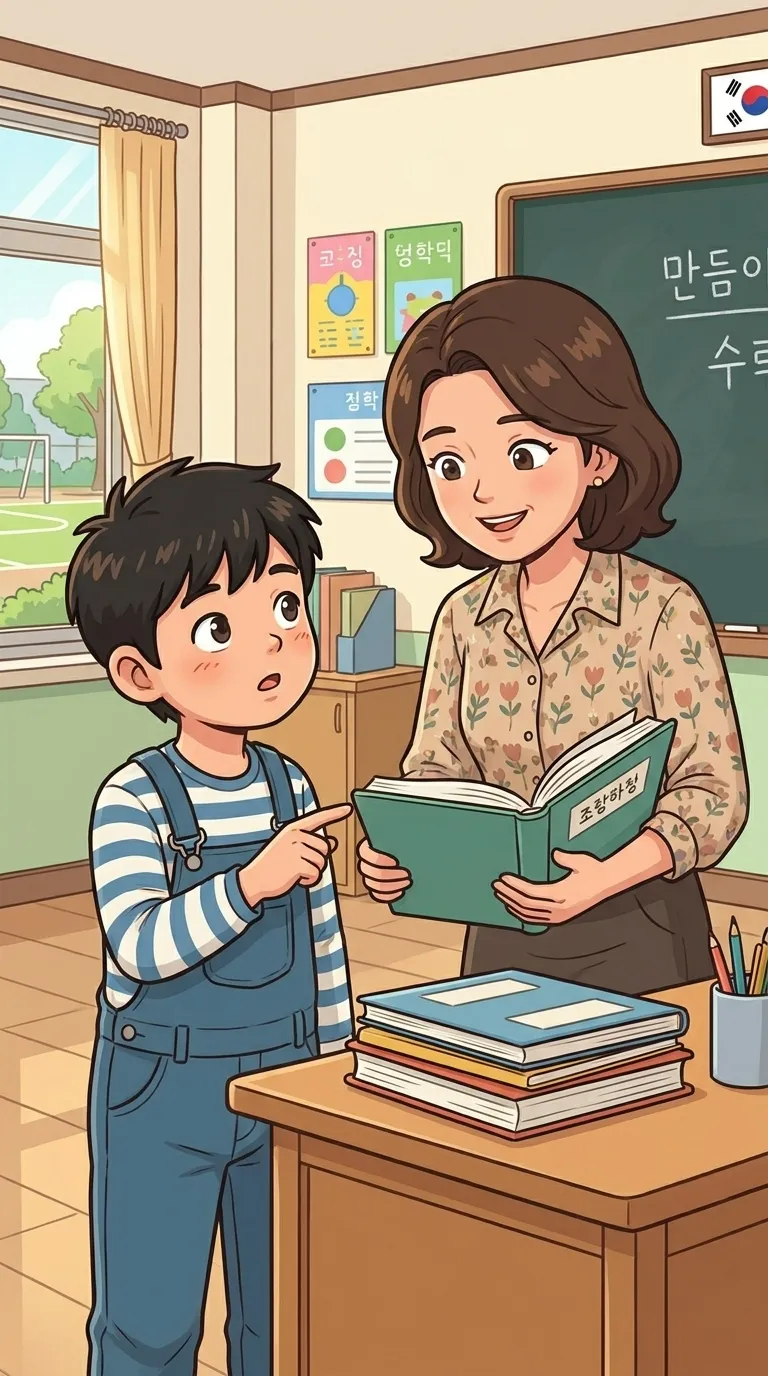 묻다