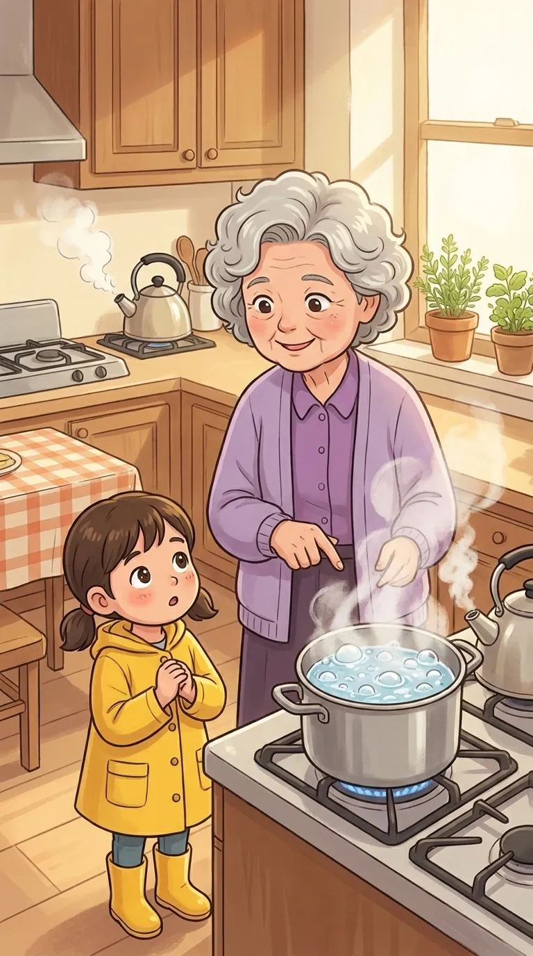 끓다