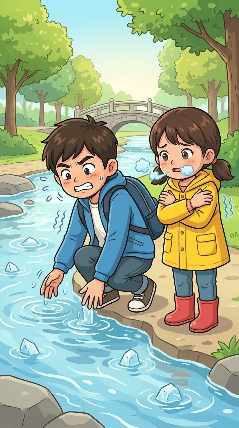 차갑다