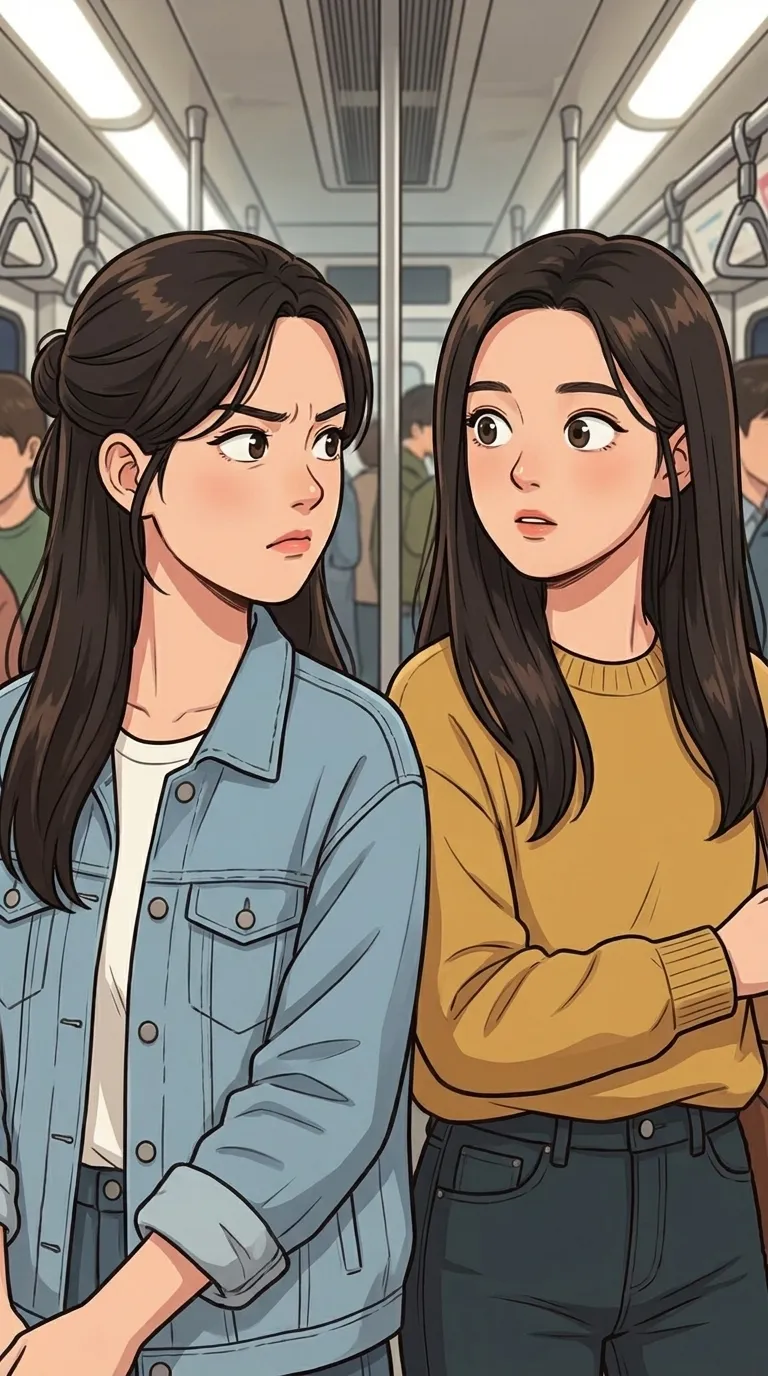 쳐다보다