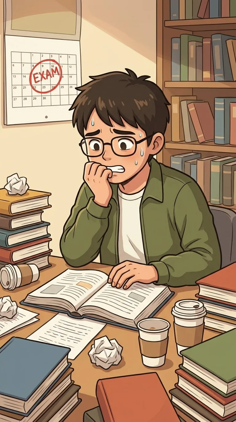 긴장하다