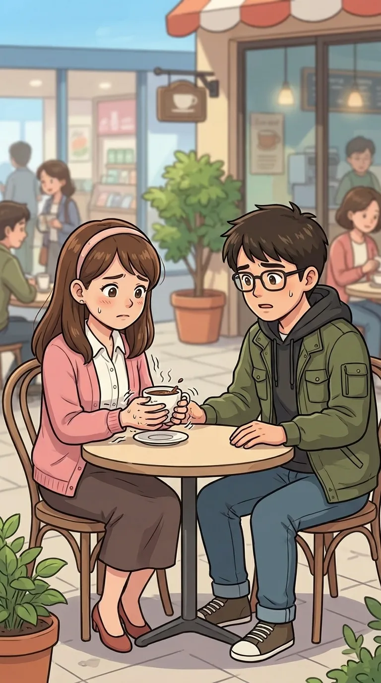 떨리다