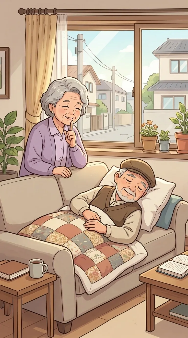 주무시다