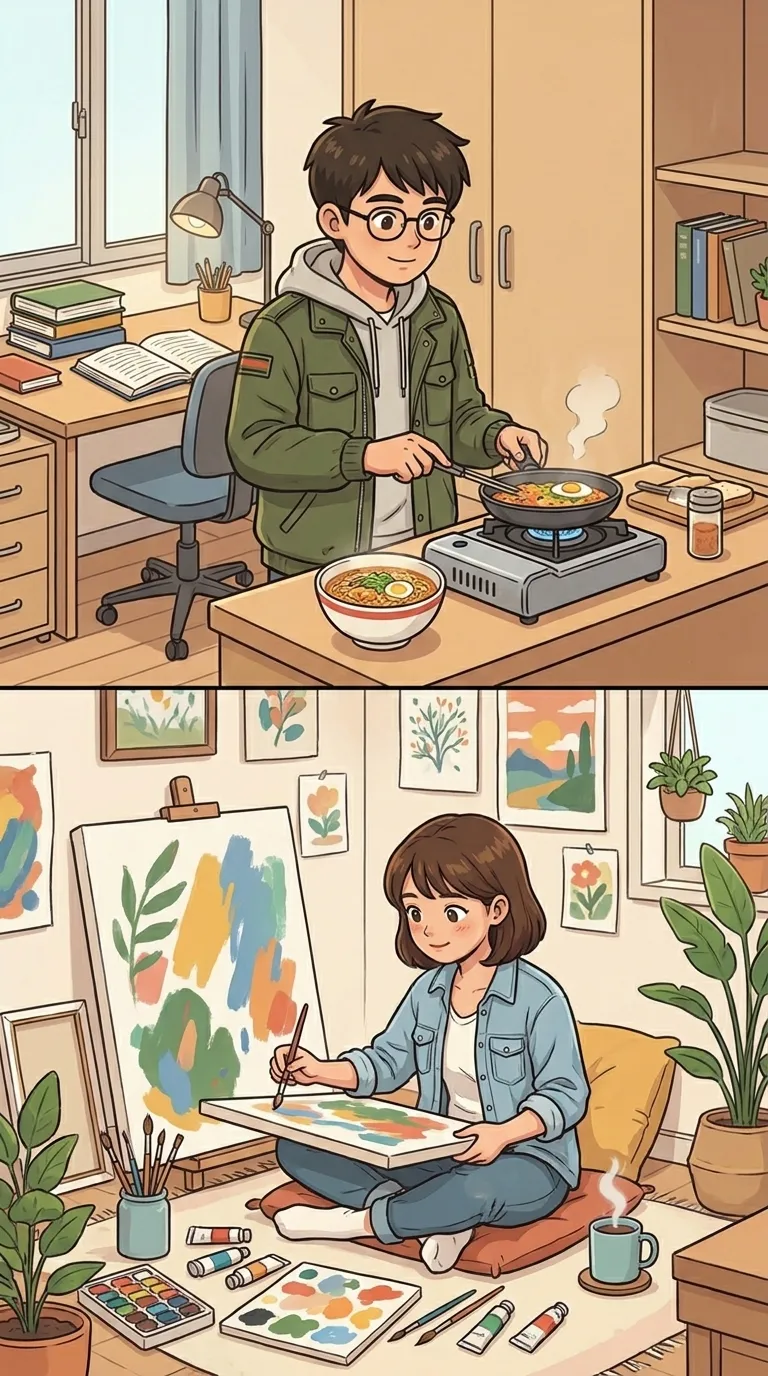 생활하다