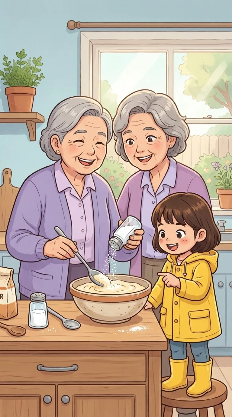섞다