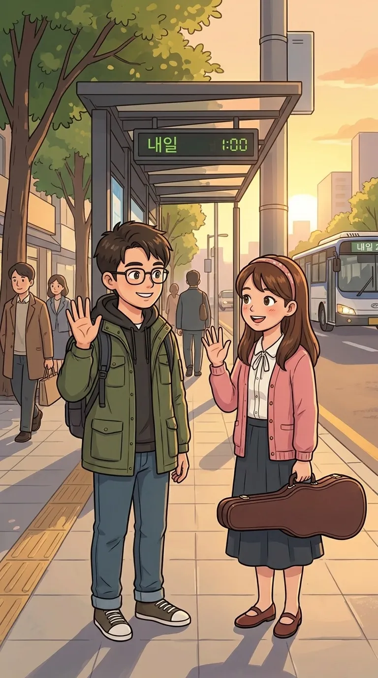뵙다