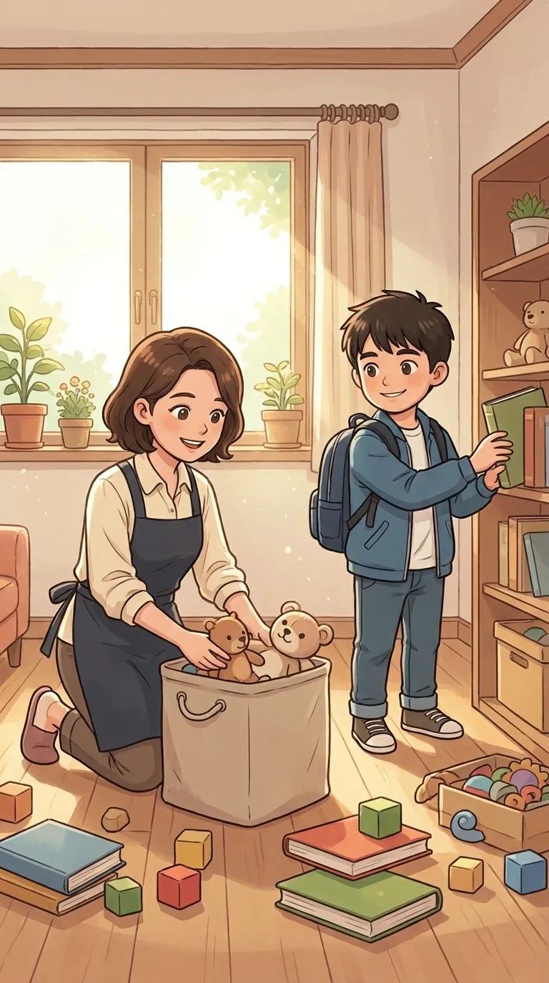 치우다