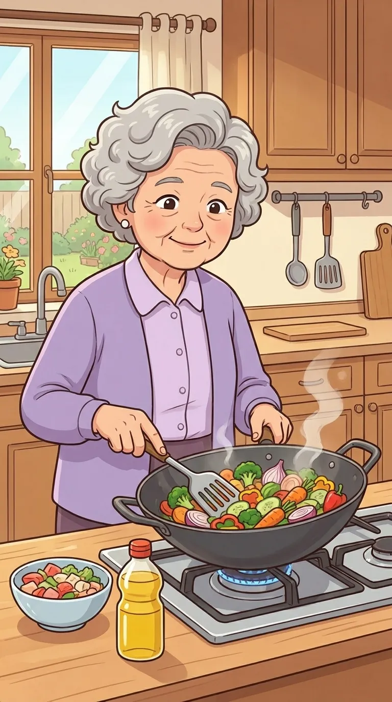볶다