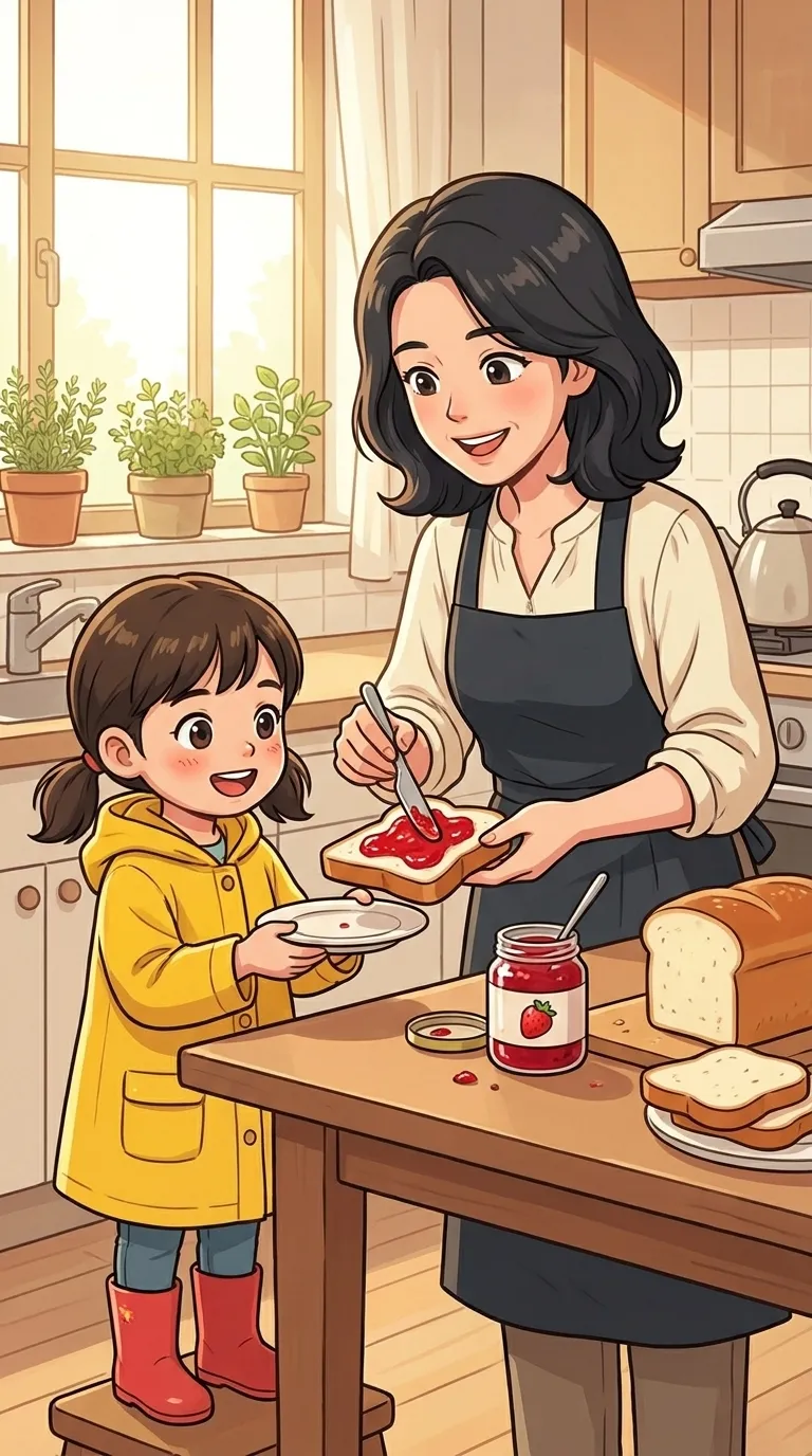 얹다