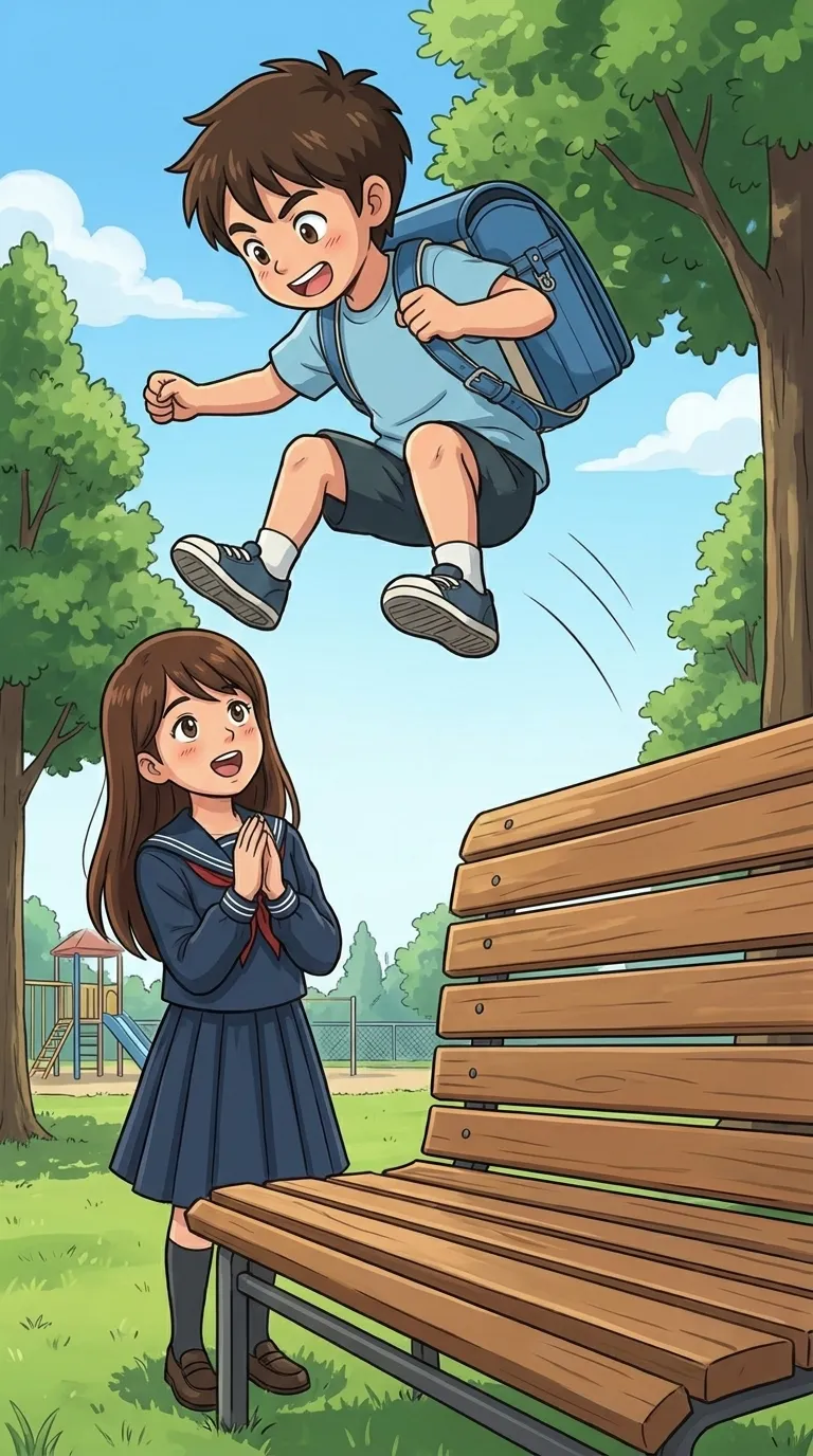 跳ぶ