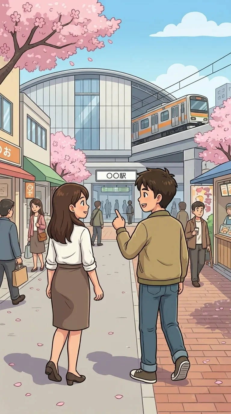 手前