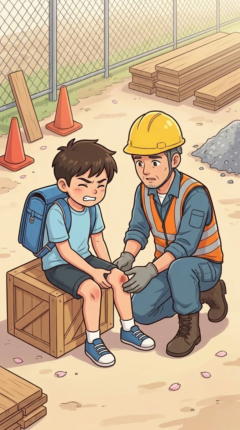 こらえる