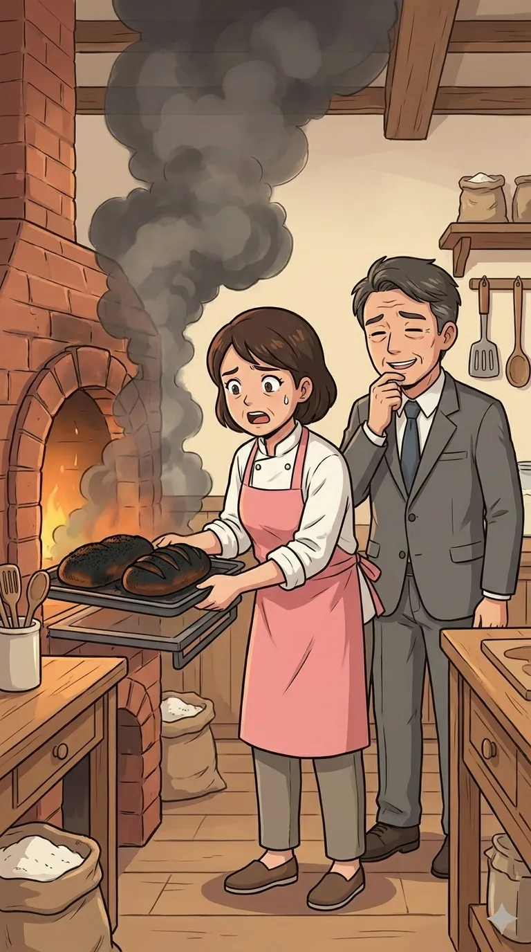 焦げる