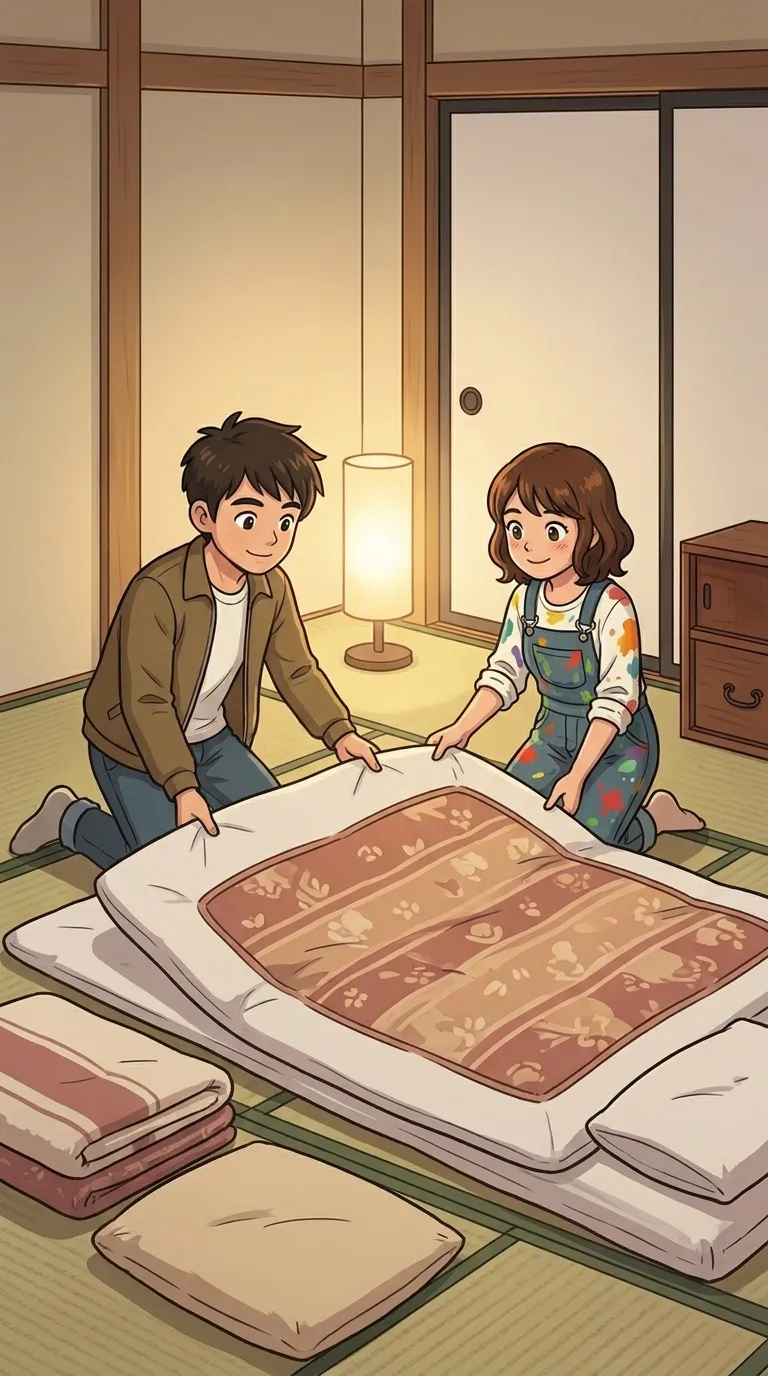 敷く
