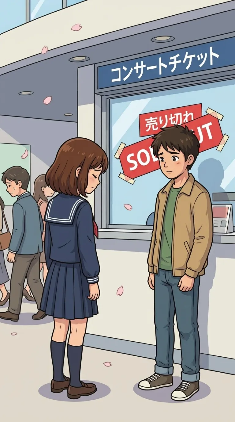 売り切れる