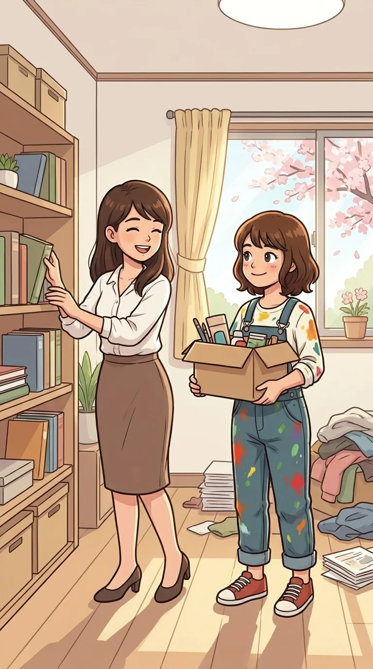 片付く