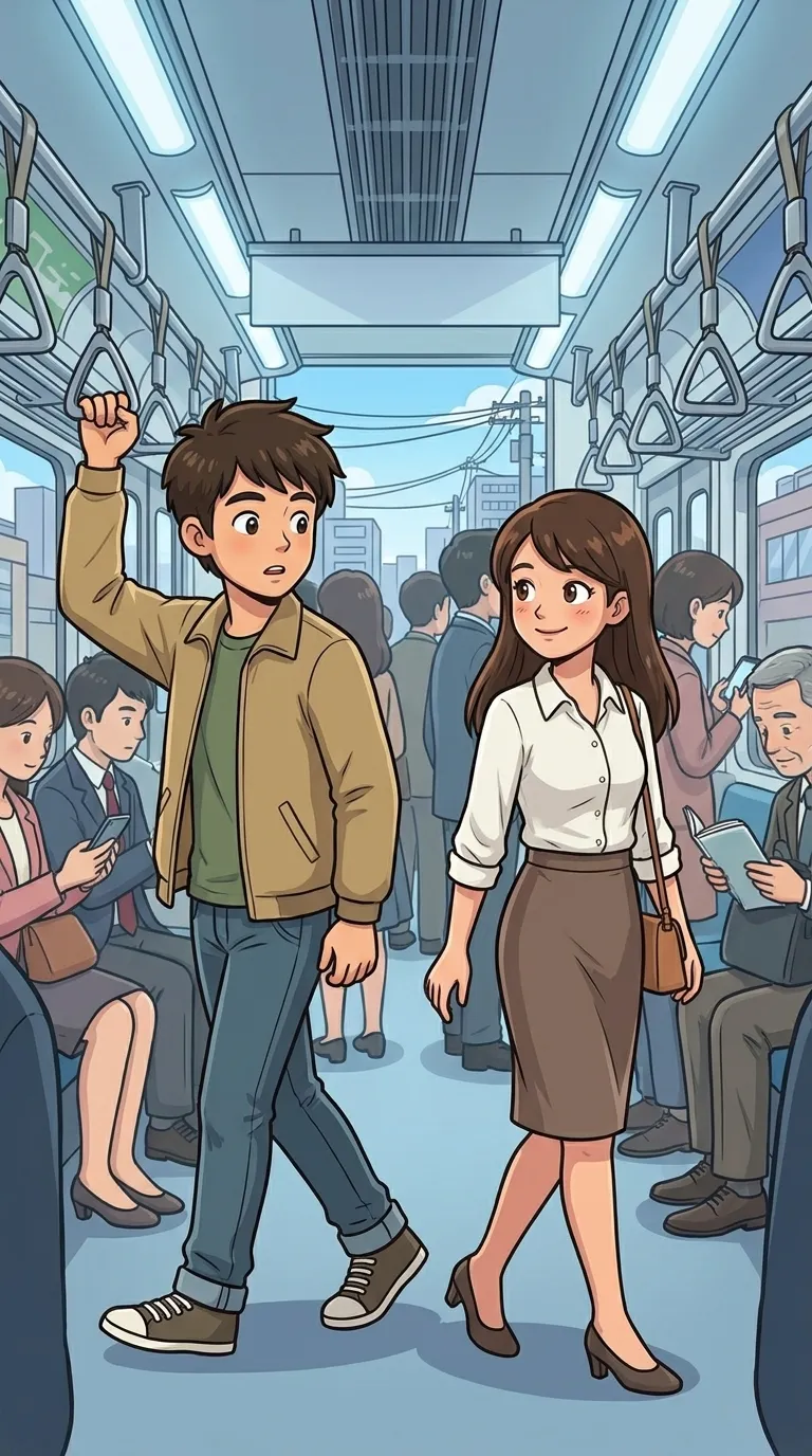 すれちがう