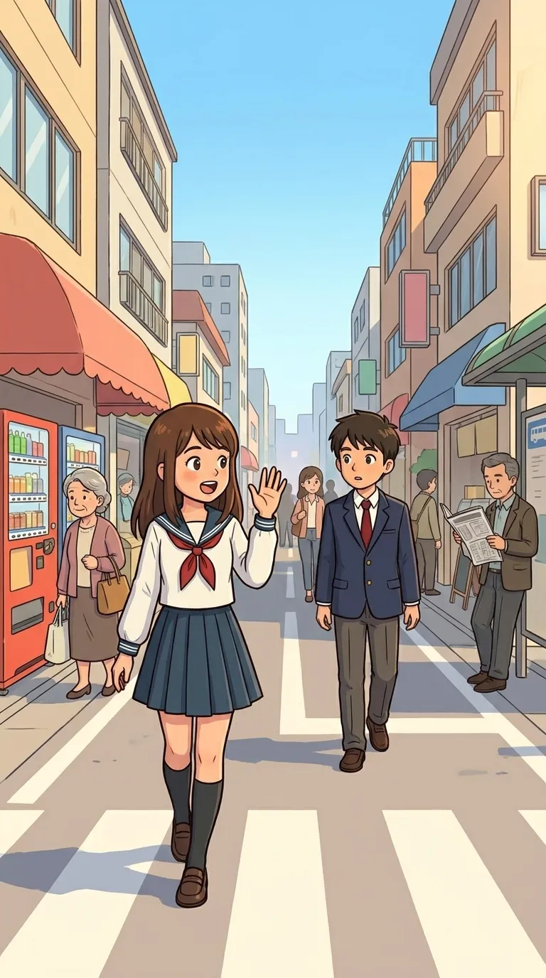 呼び掛ける